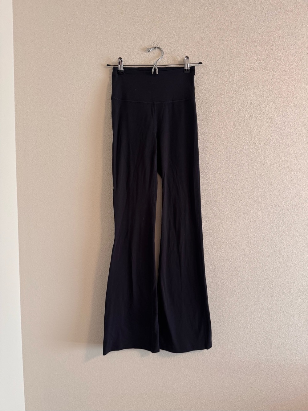 Lululemon groove super high rise flared pant nulu - black